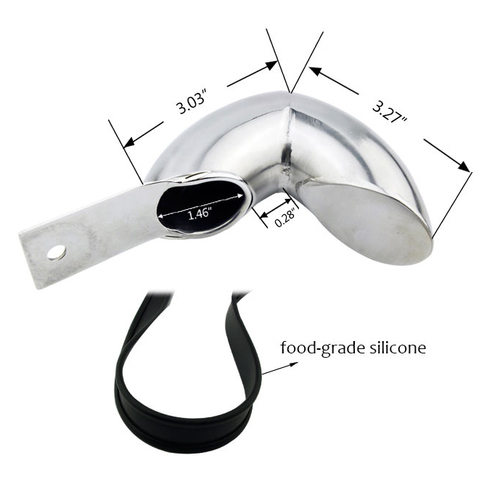 (image for) Off Limits Locking Male Steel Chastity Belt