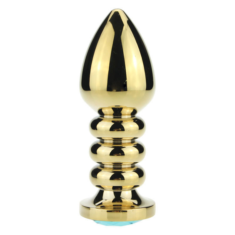 (image for) Screw Golden Anal Beads