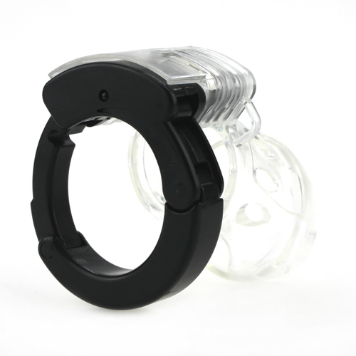 (image for) Adjustable Male Cock Cuff Chastity Device - Clear