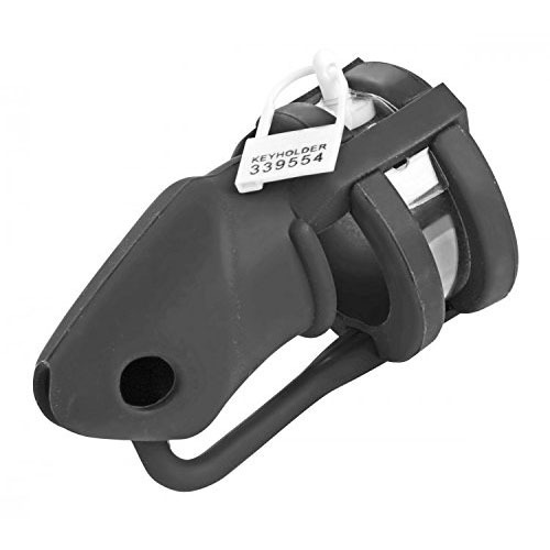 (image for) Chastity Cage Silicone Birdlocked - Black