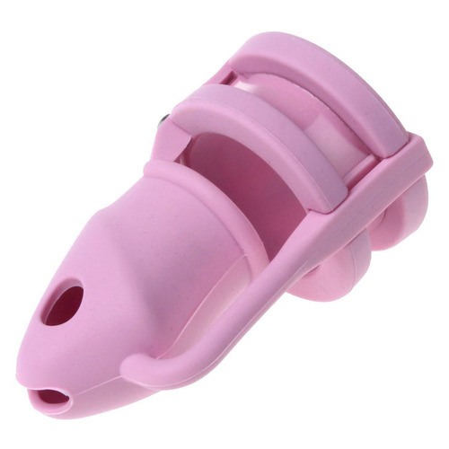 (image for) Chastity Cage Silicone Birdlocked - Pink