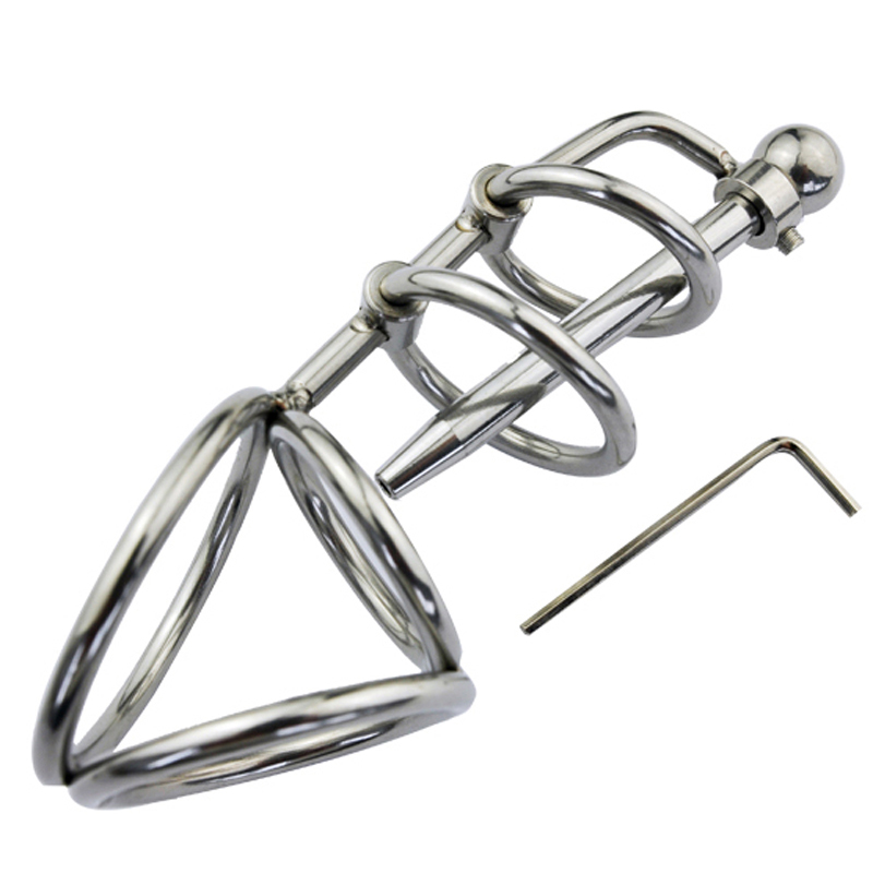 (image for) Triple Rings Base and Steel Urethral Tube