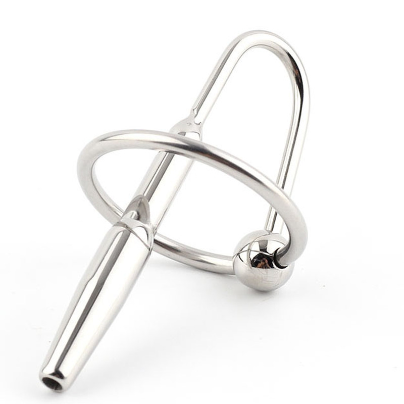 (image for) Ultimate Bondage Head Ring w/ Urethral Sounds