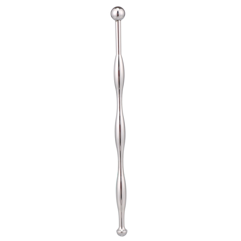 (image for) Duo Head Steel Urethral Stretching Penis Plug