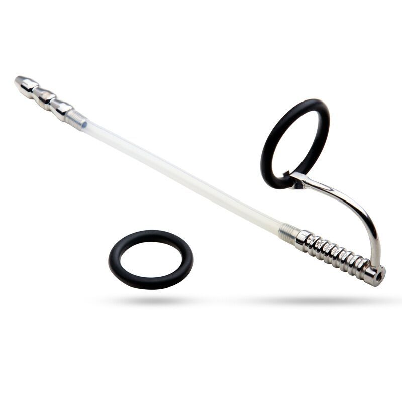 (image for) Marfan Tube Penis Plug With Silicone Glans Ring