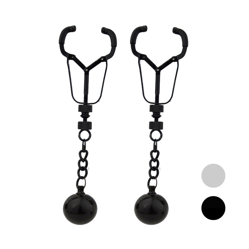 (image for) Weighted Orbs Nipple Clamps