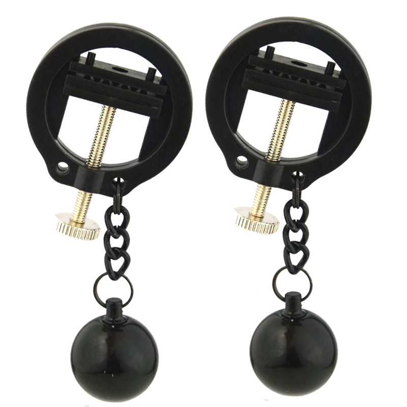 (image for) Weighted Orbs Torture Nipples Clamps