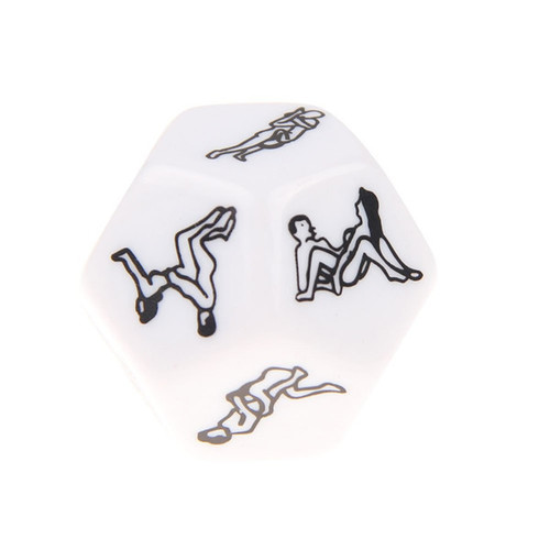 (image for) 12 Sided Erotic Lover Sex Dice