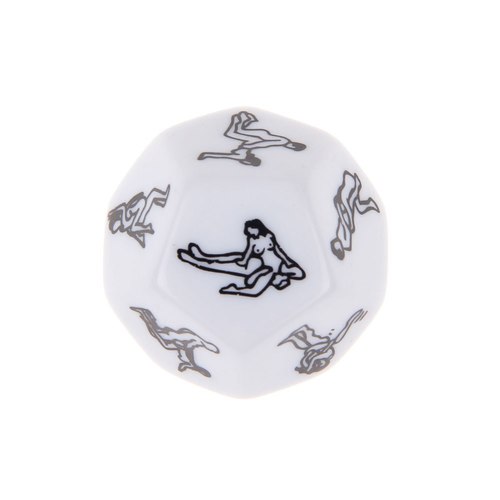 (image for) 12 Sided Erotic Lover Sex Dice