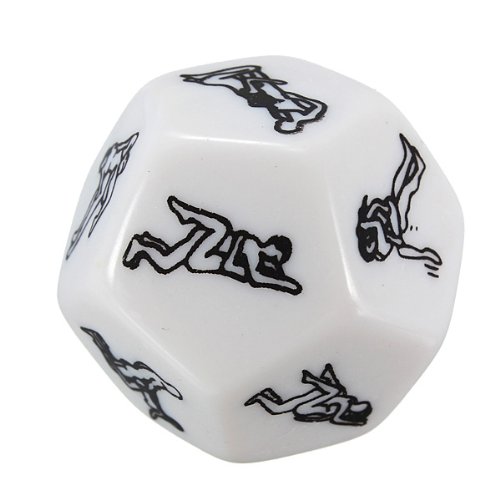(image for) 12 Sided Erotic Lover Sex Dice