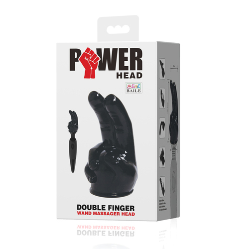 (image for) Double Finger Wand Massager Head
