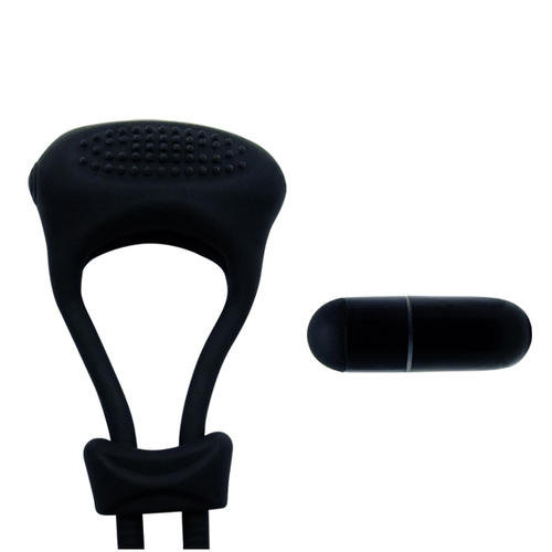 (image for) Prettylove Curitis Adjustable Vibrating Cock Ring
