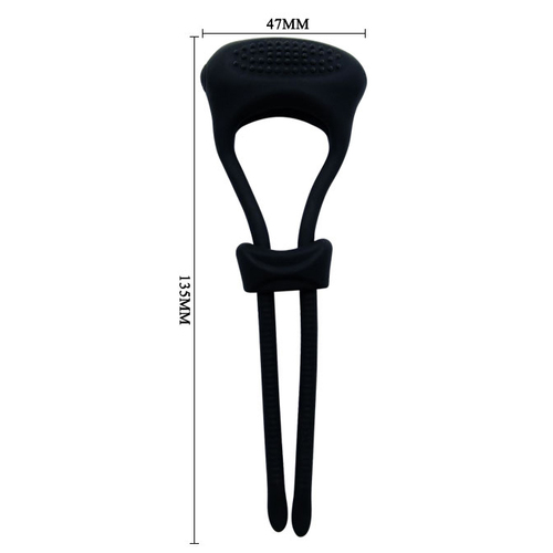 (image for) Prettylove Curitis Adjustable Vibrating Cock Ring