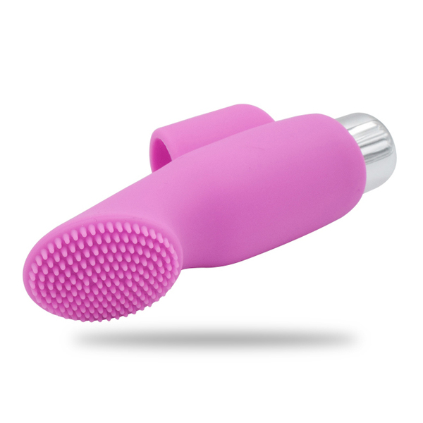 (image for) Silicone Waterproof Finger Brush Vibrate