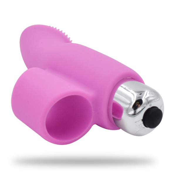 (image for) Silicone Waterproof Finger Brush Vibrate