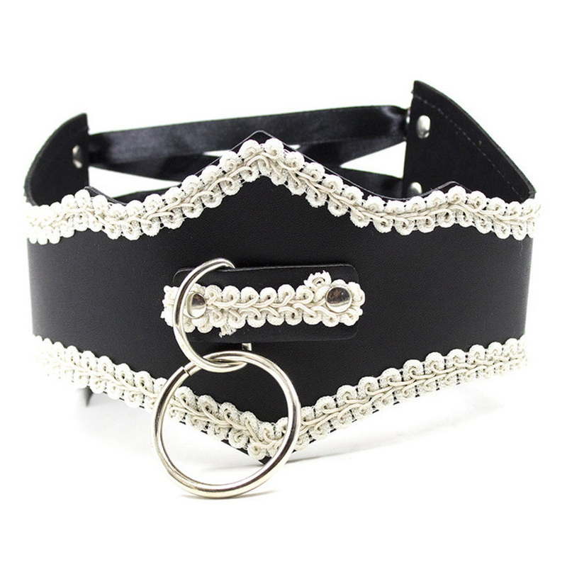 (image for) Adjustable O Ring Lace Collar