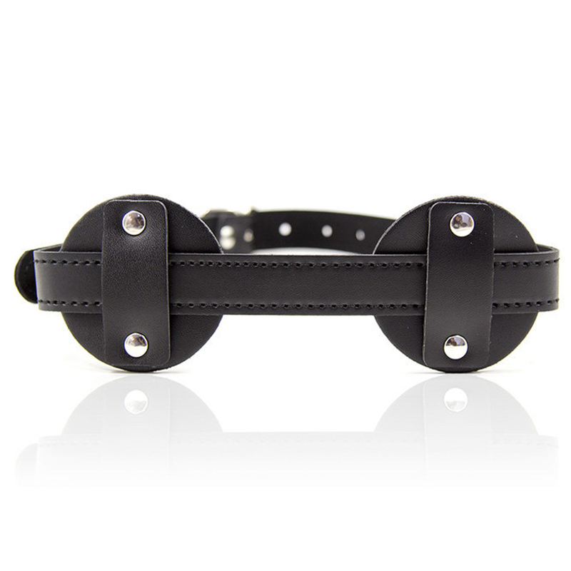 (image for) Leather Full Eye Blindfold