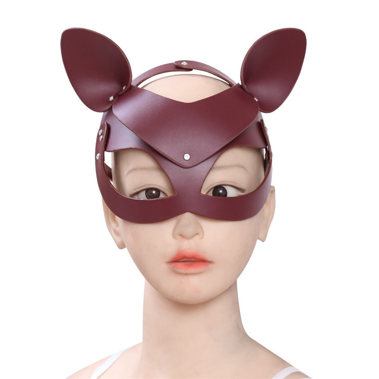 (image for) Cowhide Cat Mask