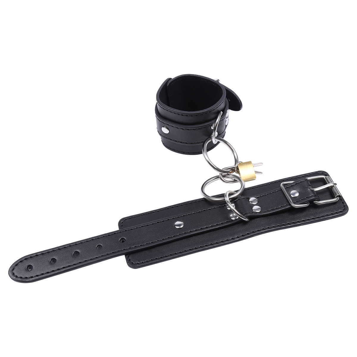 Metal O Ring Contact  Wrist and Ankle Cuffs
