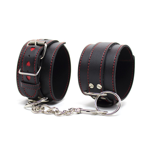 (image for) Heart Decorated Bondage Cuffs