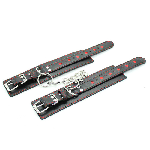 (image for) Heart Decorated Bondage Cuffs