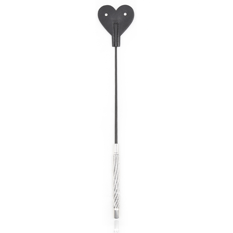 (image for) Diamond Handle Heart Riding Crop