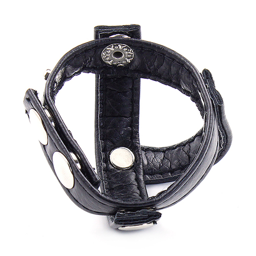 (image for) Strict Leather Snap-On Cock and Ball Harness