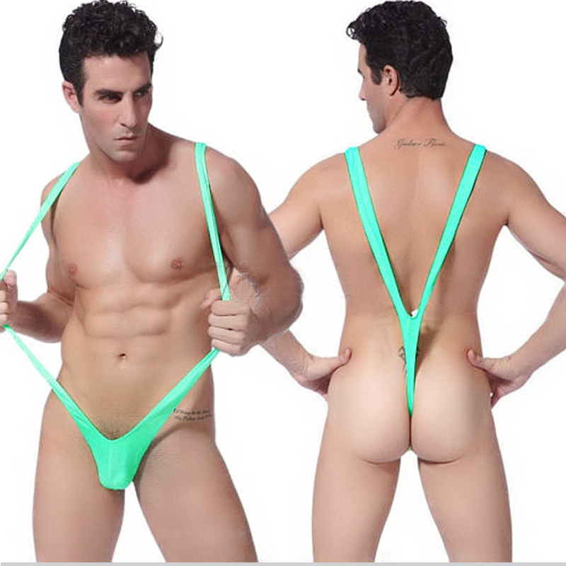 (image for) Men\'s Sexy Mankini Thong Dress Up