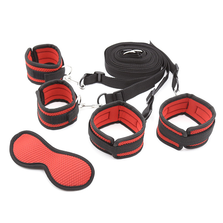 (image for) Blindfold Bed Bondage Restraint Kit