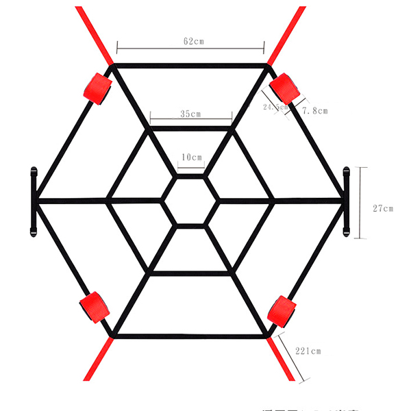 (image for) Spider Web Bondage Bed Wrist and Ankle Restraints